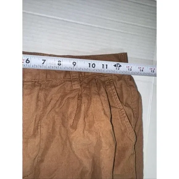 Gap Solid Brown Tl Cropped Pants Womens Ankle Length Khaki Size 4 - Picture 5 of 10